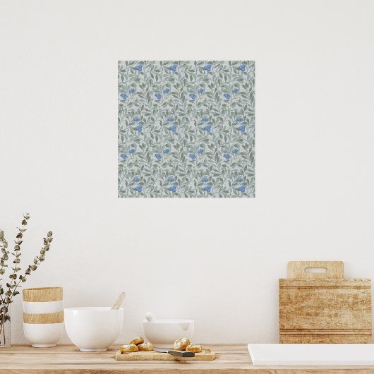 Blueberry Tree, William Morris Poster (Keuken)