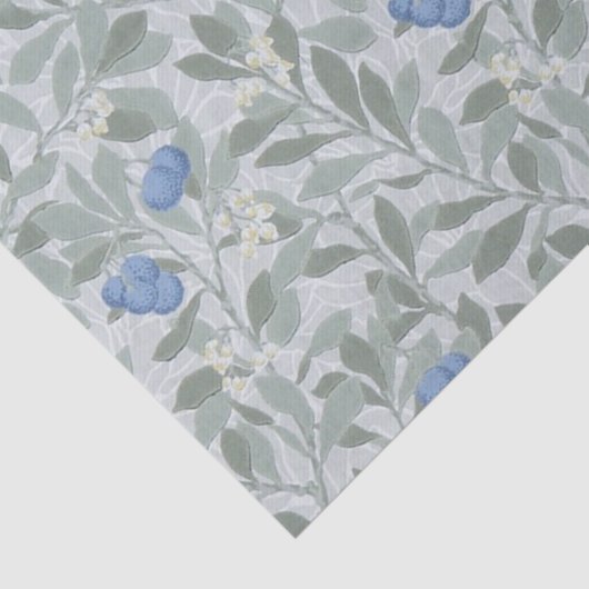 Blueberry Tree, William Morris Tissuepapier (Detail)