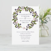 BlueBerry | Uitnodiging voor weduwen (Staand voorkant)