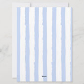 Blueberry Verjaardag meisje Trivia Trio Spelkaart Feestdagenkaart (Achterkant)