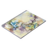Blueberry Watercolor Notebook Notitieboek (Linkerzijde)