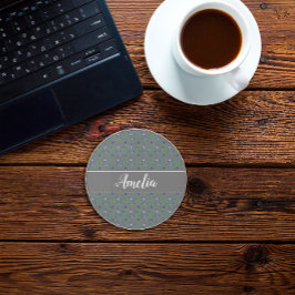 Blueberry waterverf patroon leuke naam grijs