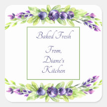 Blueberry Waterverf Scrapbook