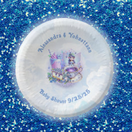 Blueberry wenst Gnomery Kusjes Douche Papier Bord