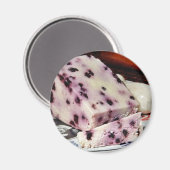 Blueberry White Stilton Magneet (Voorkant / Achterkant)
