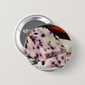 Blueberry White Stilton Ronde Button 5,7 Cm (Voorkant /achterkant)