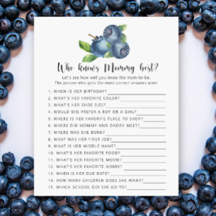 Blueberry - Wie kent mama het beste