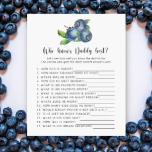 Blueberry - Wie kent papa beste spel