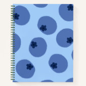 Blueberry Wild Notitieboek Hoesje - Titel & Beschr (Voorkant)