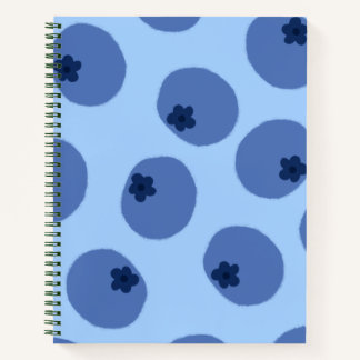 Blueberry Wild Notitieboek Hoesje - Titel & Beschr