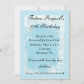 Bluebird and Nest Invitation Kaart (Achterkant)