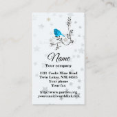 BlueBird and Stars Visitekaartje (Voorkant)