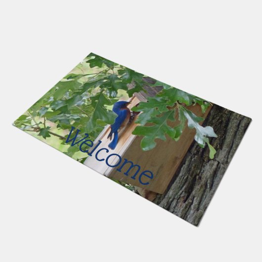 Bluebird at Home Deurmat (Schuin)