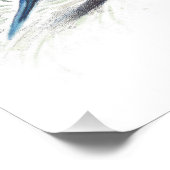 Bluebird Bird Art Foto Foto Afdruk (Hoek)