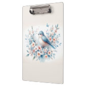 Bluebird Blossom Watercolor Serenity Klembord (Links)