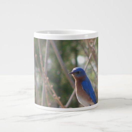 Bluebird Coffee Mugg Grote Koffiekop (Voorkant)
