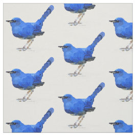 Bluebird Cotton Fabric Stof