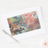 Bluebird Digital Art Rechthoekige Sticker (Envelop)