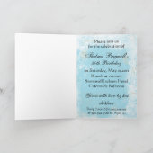 Bluebird en Nest verjaardagsuitnodiging (Binnen)