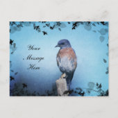 Bluebird Enchanted _ Briefkaarten (Voorkant)