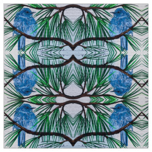 Bluebird Fabric in Mountain Stof
