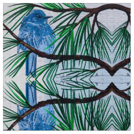 Bluebird Fabric in Mountain Stof