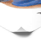 Bluebird Foto Afdruk (Hoek)