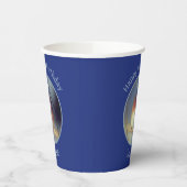 Bluebird gepersonaliseerde Happy Birthday Papieren Bekers (Links)