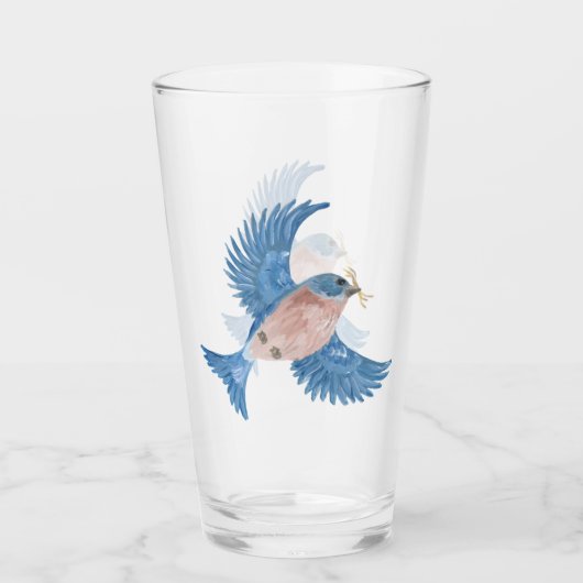 Bluebird Glass Tumbler (Voorkant)