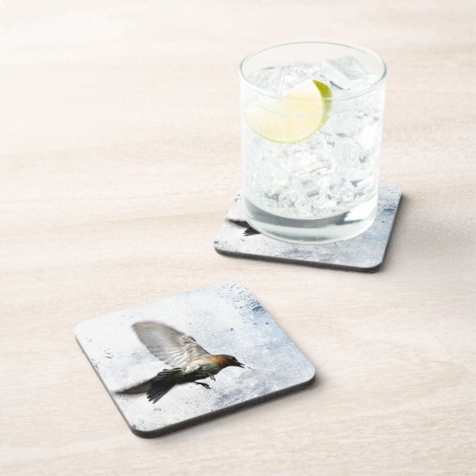 Bluebird Grunge Onderzetter (Rechterzijde)