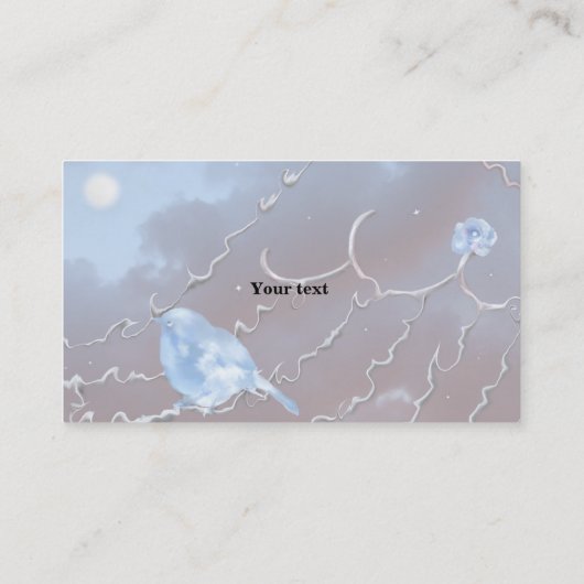 Bluebird & het Visitekaartje van de Maan (Achterkant)