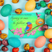 Bluebird Inspirerend Post Kaart