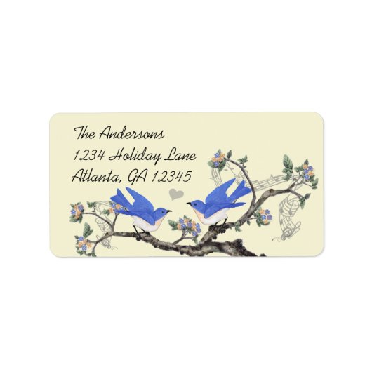  Bluebird Labels Felt #2 (Voorkant)