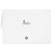 Bluebird Love Blue Hearts Persoonlijke fotokaart (Achterkant Horizontaal)