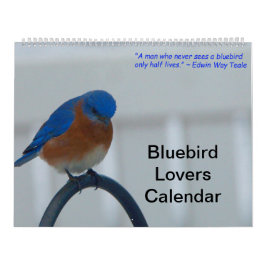 Bluebird Lovers Kalender