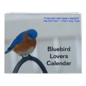 Bluebird Lovers Kalender (Hoes)