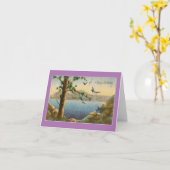  Bluebird Ma Birthday Kaart (Gele Bloem)