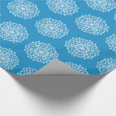 Bluebird Mandala Cadeaupapier (Hoek)