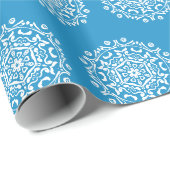 Bluebird Mandala Cadeaupapier (Rol Hoek)
