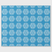Bluebird Mandala Cadeaupapier (Vlak)