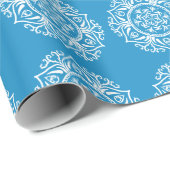 Bluebird Mandala Cadeaupapier (Rol Hoek)