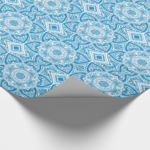 Bluebird Mandala Cadeaupapier