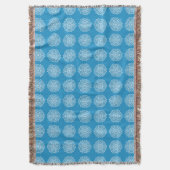 Bluebird Mandala Deken (Voorkant Verticaal)