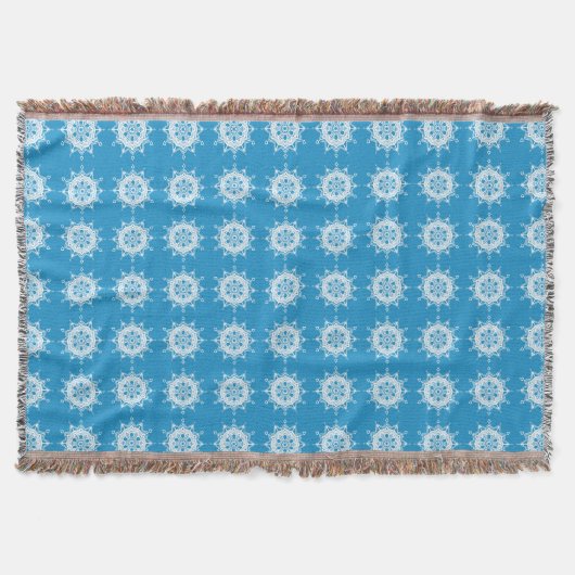 Bluebird Mandala Deken (Voorkant)