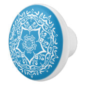 Bluebird Mandala Keramische Knop (Rechts)