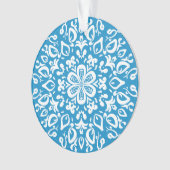 Bluebird Mandala Ornament (voorkant)
