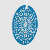 Bluebird Mandala Ornament (voorkant)