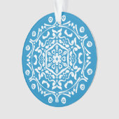 Bluebird Mandala Ornament (voorkant)
