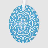 Bluebird Mandala Ornament (voorkant)