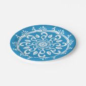 Bluebird Mandala Papieren Bordje (Gekanteld)